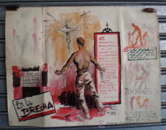 Arte: Mural de la Joac de Plasencia 1954 .. LA BRECHA - Foto 1