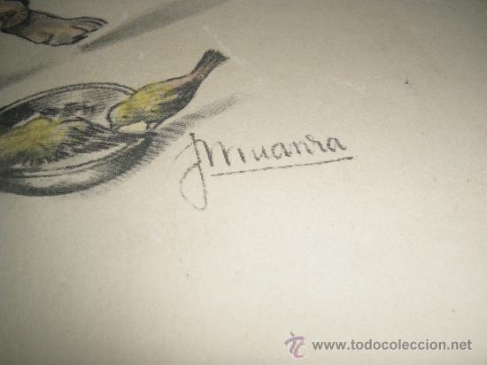 Arte: DIBUJO ORIGINAL DE J MUANRA. - Foto 2