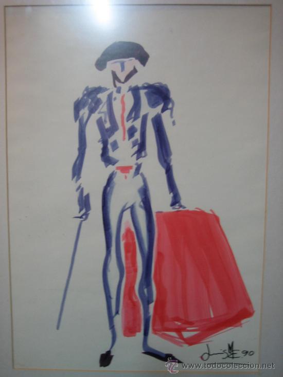 Arte: Dibujo de torero - Foto 2
