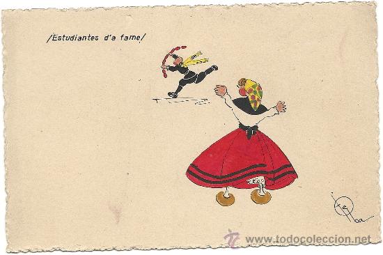 Arte: DIBUJO HUMORISTICO GALLEGO ARTE POPULAR GALIZA, GALICIA