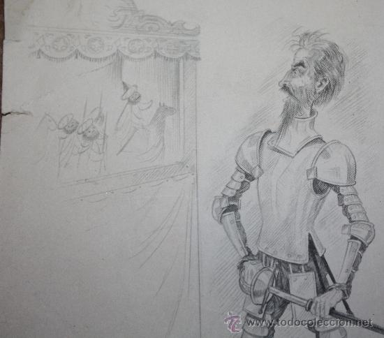 Arte: DIBUJO A LAPIZ DEL QUIJOTE - Foto 2