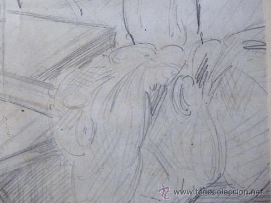 Arte: bonito dibujo sobre papel.An&oacute;nimo. - Foto 2