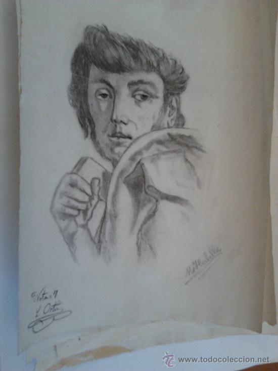 Arte: dibujo 1888 de 32x24 cms - Foto 1