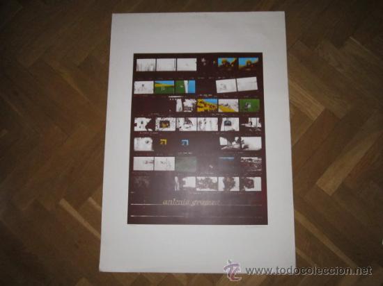 Arte: Obra gr&aacute;fica original Miguel Ramos firmada y numerada 438/500. Medida: 75 x 53 cms