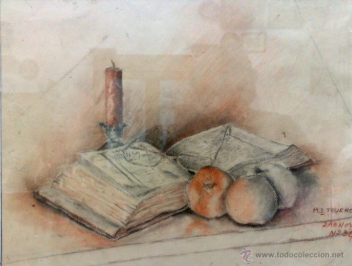 Arte: FIRMADO -.M.D.TOURNON.- DAENOY.- BODEG&Oacute;N. - Foto 2