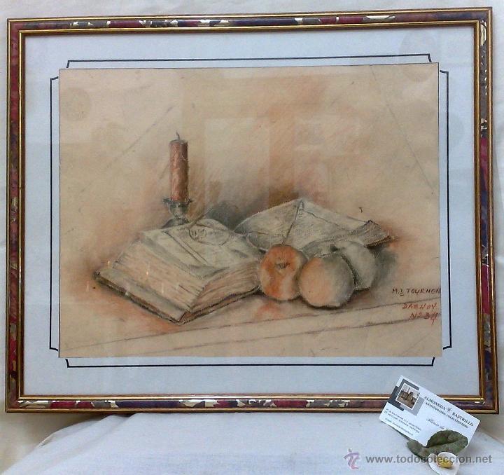 Arte: FIRMADO -.M.D.TOURNON.- DAENOY.- BODEG&Oacute;N. - Foto 10