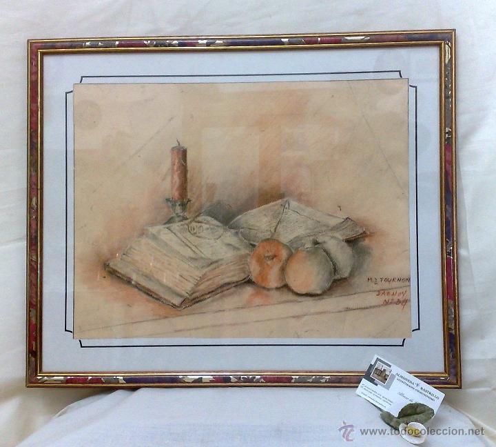 Arte: FIRMADO -.M.D.TOURNON.- DAENOY.- BODEG&Oacute;N. - Foto 13