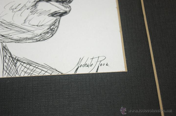 Arte: Modesto Rosa. Dibujo a tinta - Foto 3
