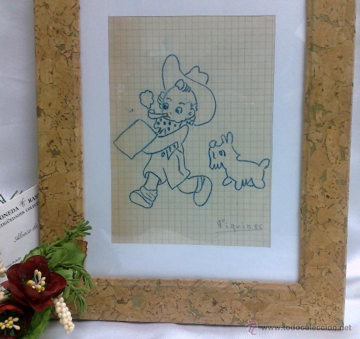 Arte: DIBUJO COMIC, FIRMADO. - Foto 4