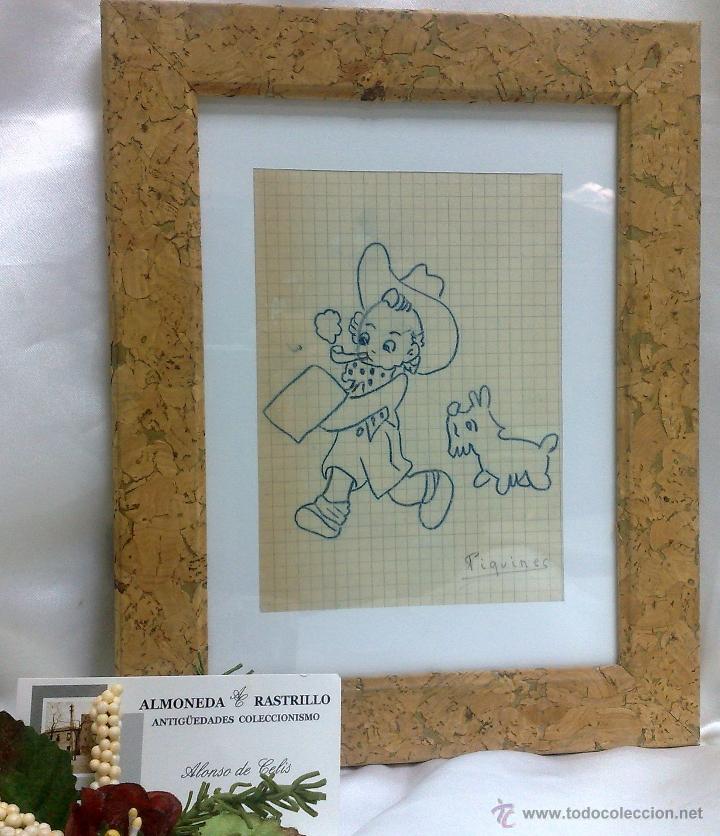 Arte: DIBUJO COMIC, FIRMADO. - Foto 6
