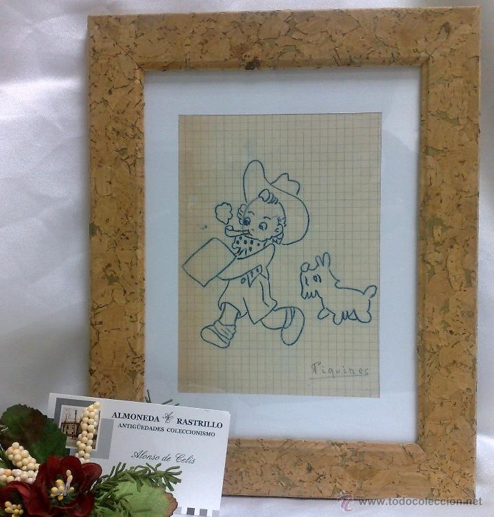 Arte: DIBUJO COMIC, FIRMADO. - Foto 13