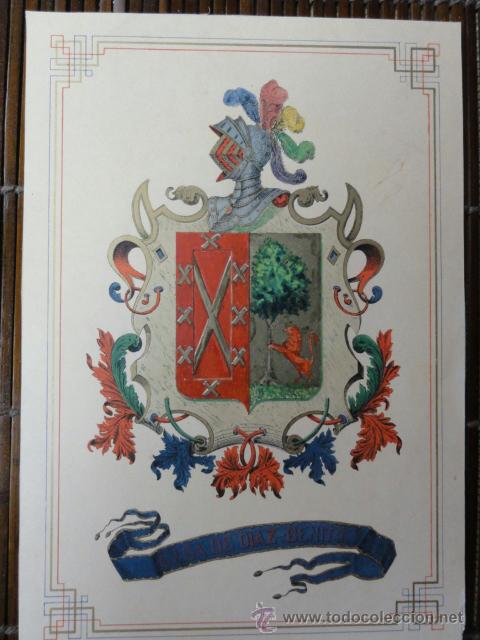Arte: ESCUDO CASA DIAZ BENITO - Foto 1