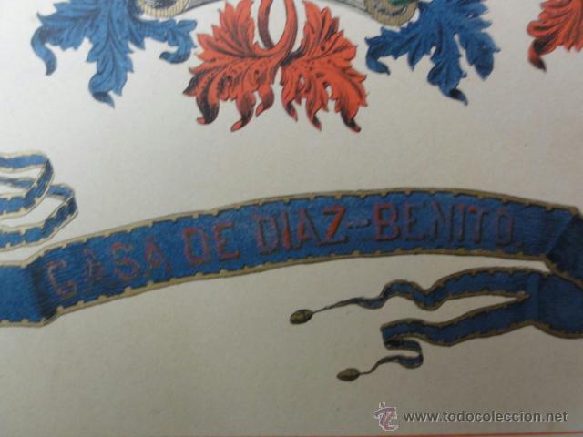 Arte: ESCUDO CASA DIAZ BENITO - Foto 2