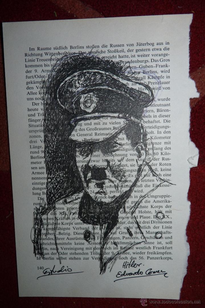 Arte: HITLER, DIBUJO A TINTA - Foto 1