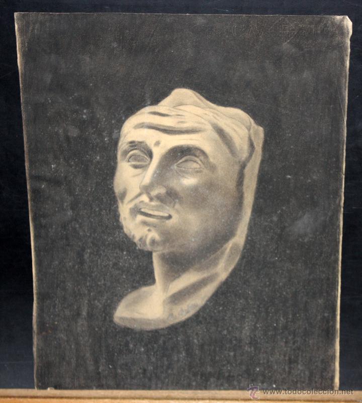 Arte: ANONIMO. DIBUO A CARBON. BUSTO - Foto 1