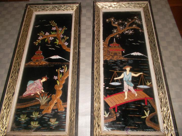 Art: bonita pareja de pinturas antiguas