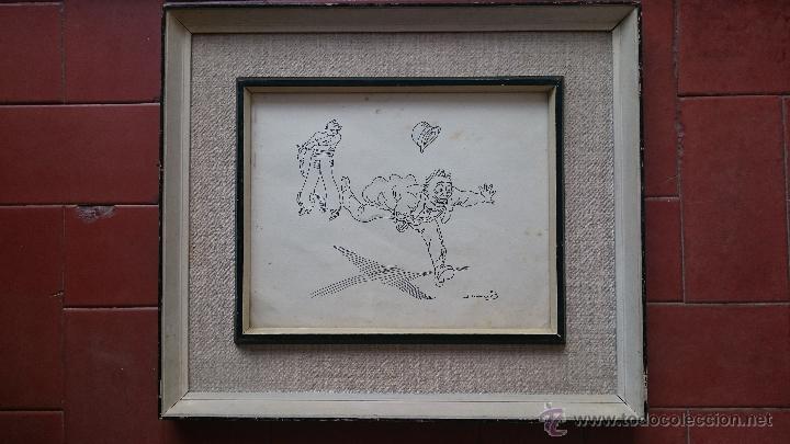 Arte: DIBUJO A TINTA en marco - Foto 2