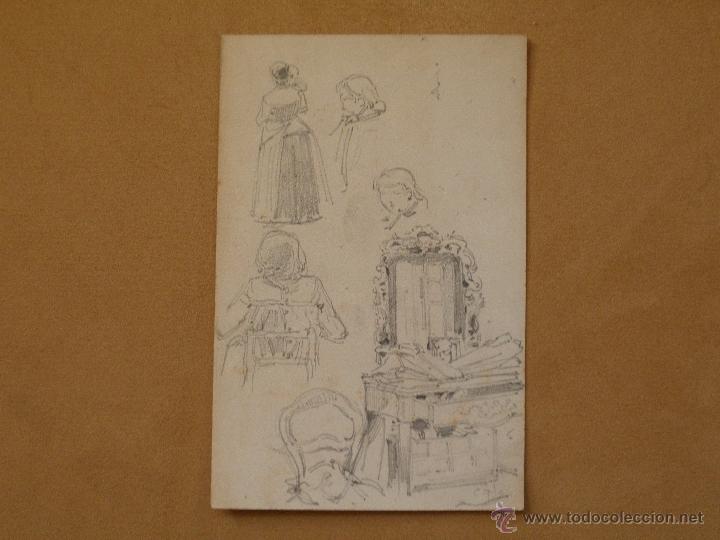 Arte: Cecilio Pla. Apuntes de un cuadernillo. - Foto 1