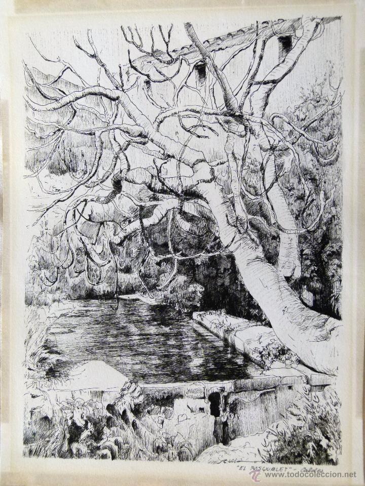 Arte: Dibujo de Vil&aacute; El Pasqualet Caldes - Foto 1