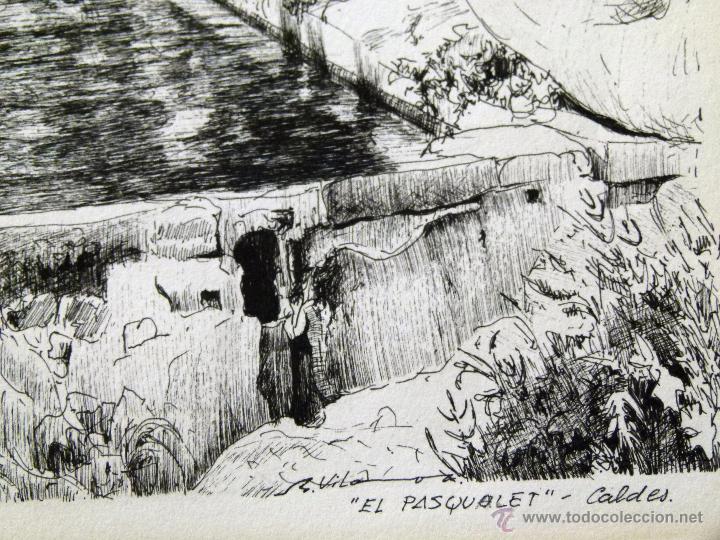 Arte: Dibujo de Vil&aacute; El Pasqualet Caldes - Foto 3