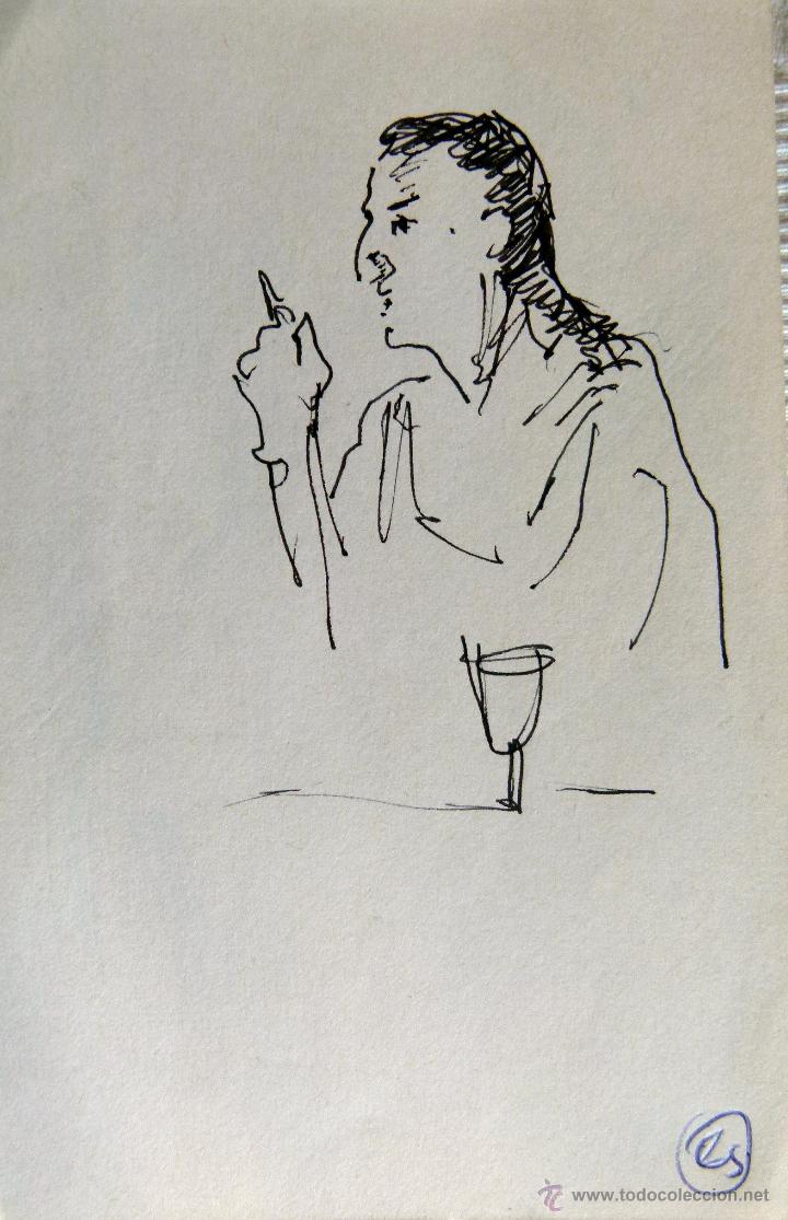 Arte: Dibujo original de Eberhard Schlotter - Foto 1