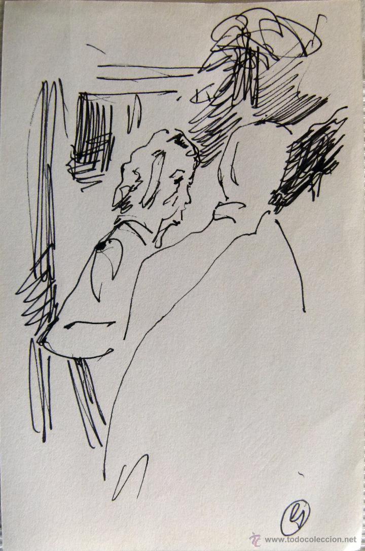 Arte: Dibujo original de Eberhard Schlotter - Foto 1