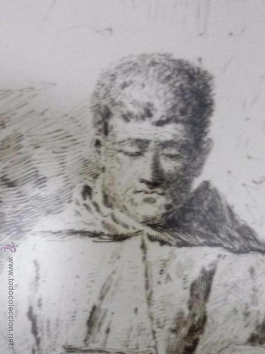 Arte: Fraile leyendo. Firmado - Foto 14