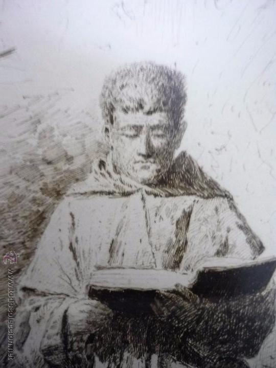 Arte: Fraile leyendo. Firmado - Foto 19