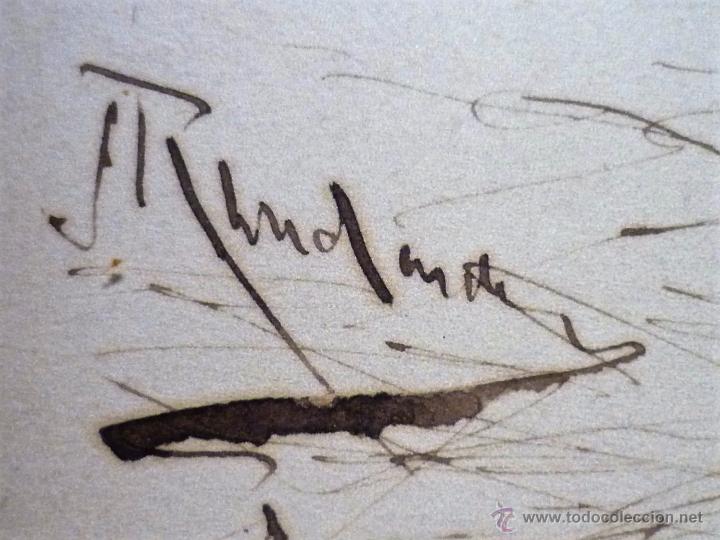 Arte: Fraile leyendo. Firmado - Foto 21
