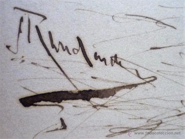 Arte: Fraile leyendo. Firmado - Foto 22