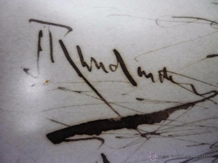 Arte: Fraile leyendo. Firmado - Foto 23