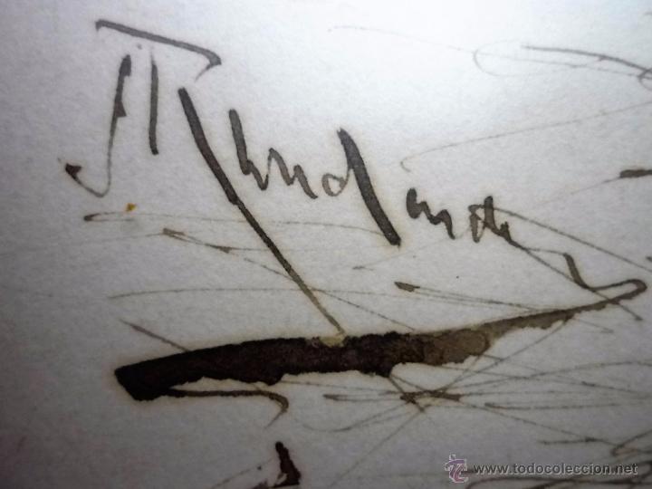 Arte: Fraile leyendo. Firmado - Foto 24