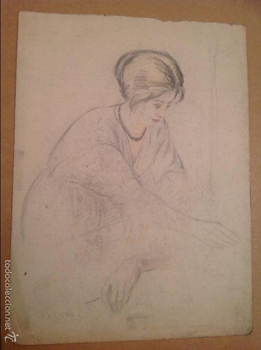 Arte: Jos&eacute; Loygorri. Dama. - Foto 1