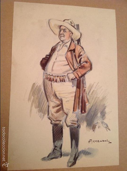Arte: Armengol. El cazador - Foto 1
