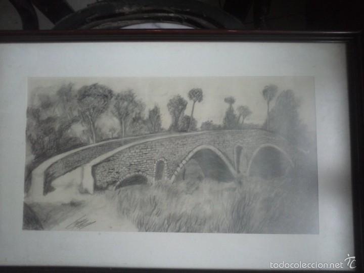 Arte: CUADRO DIBUJO A LAPIZ . VIC . - Foto 2