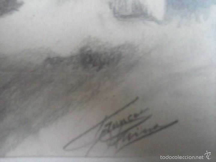 Arte: CUADRO DIBUJO A LAPIZ . VIC . - Foto 3