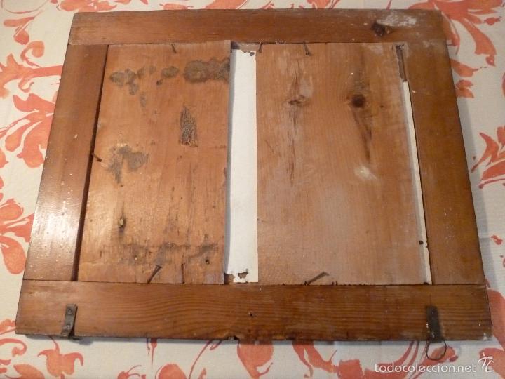 Arte: marce de madera con pastel casas - Foto 2