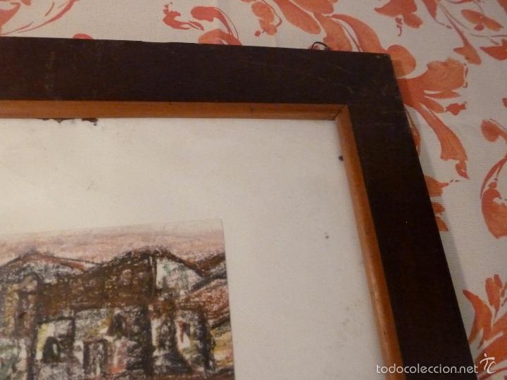 Arte: marce de madera con pastel casas - Foto 3