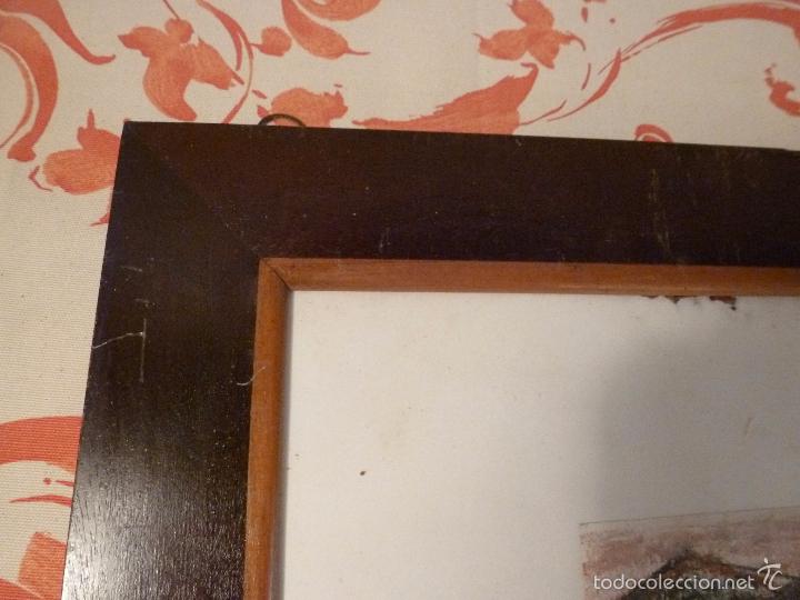 Arte: marce de madera con pastel casas - Foto 4