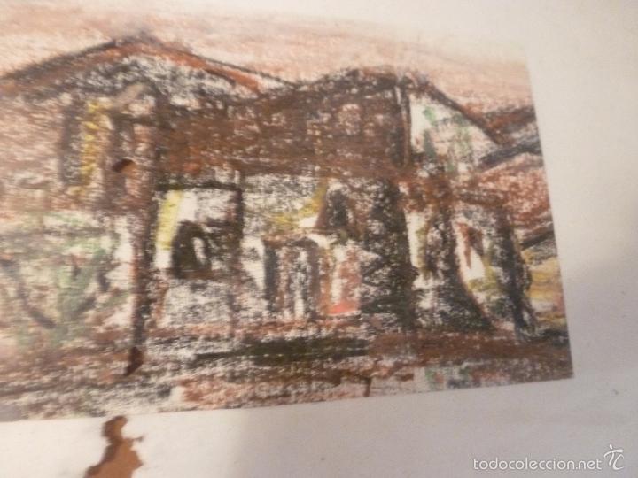 Arte: marce de madera con pastel casas - Foto 5