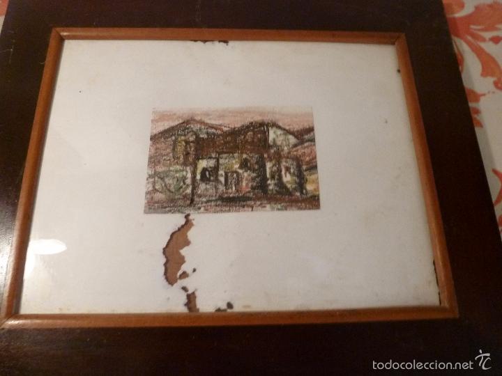 Arte: marce de madera con pastel casas - Foto 6