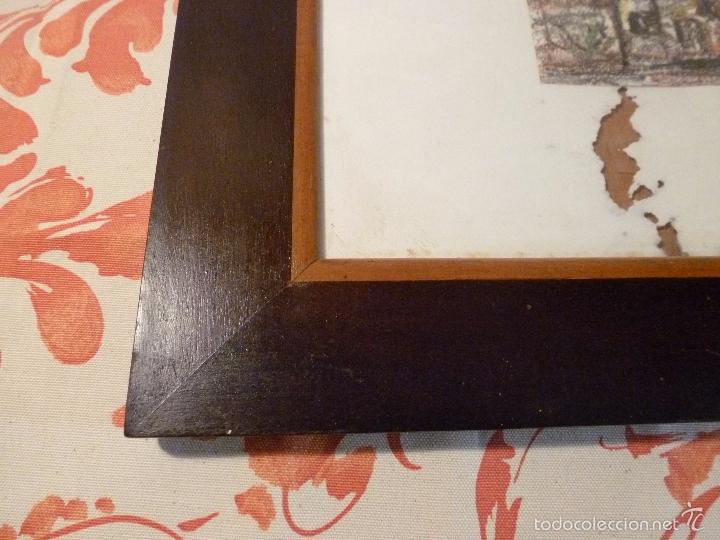 Arte: marce de madera con pastel casas - Foto 8