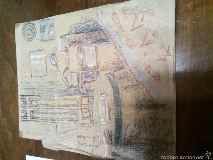 Arte: * ANTIGUOS DIBUJOS DE INTERIORES - Foto 3
