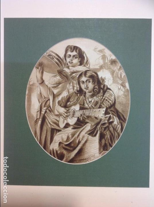 Arte: Firmado con siglas. Gitanillas. - Foto 1
