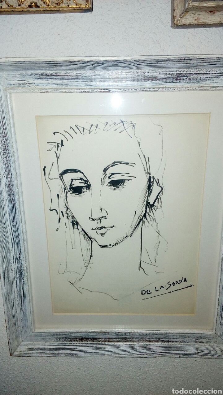 Arte: Figura femenina, Tinta de ISMAEL GONALEZ DE LA SERNA