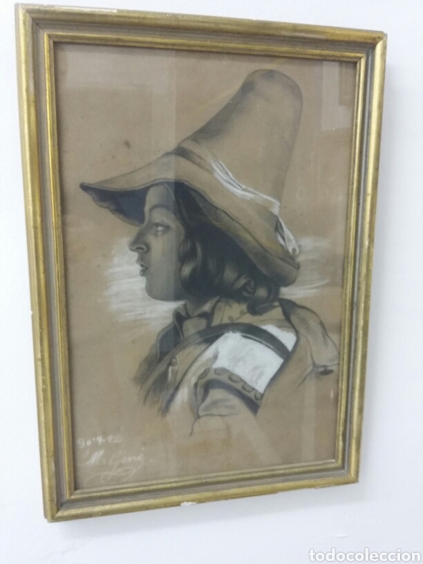 Arte: Dibujo antiguo - Foto 1