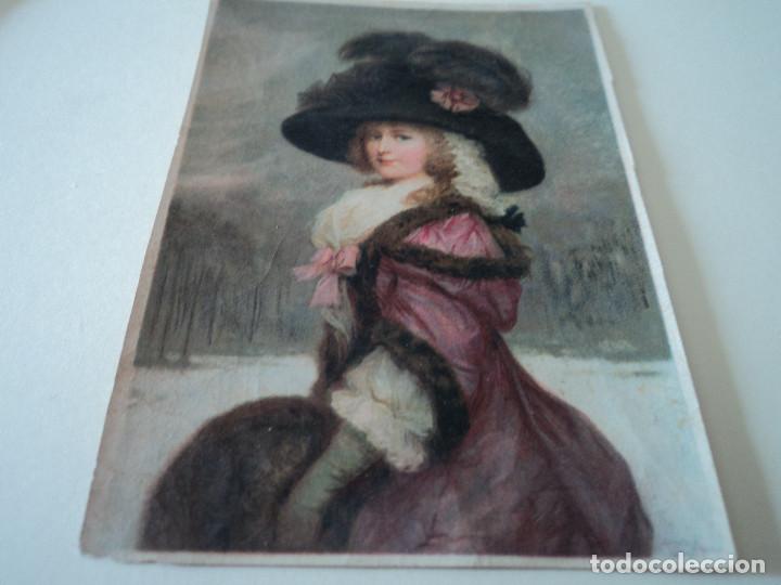 Kunst: lamina que se entregaba a los alumnos como premio colegio iberico director enrique sanroma 9 x 7 cm