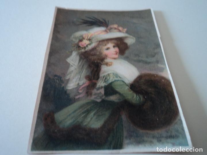 Art: lamina que se entregaba a los alumnos como premio colegio iberico director enrique sanroma 9 x 7 cm