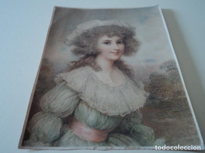 Kunst: lamina que se entregaba a los alumnos como premio colegio iberico director enrique sanroma 13 x10 cm