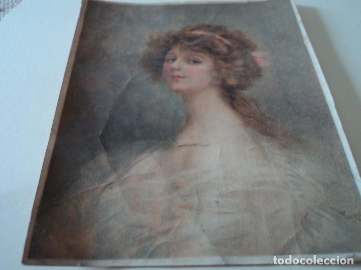 Kunst: lamina que se entregaba a los alumnos como premio colegio iberico director enrique sanroma 9 x 11 cm